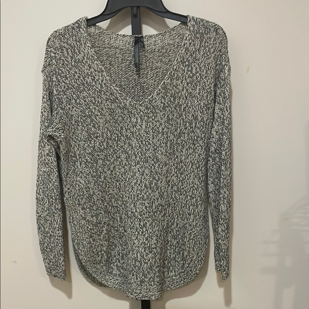 Razzle Dazzle V-Neck Knit Sweater